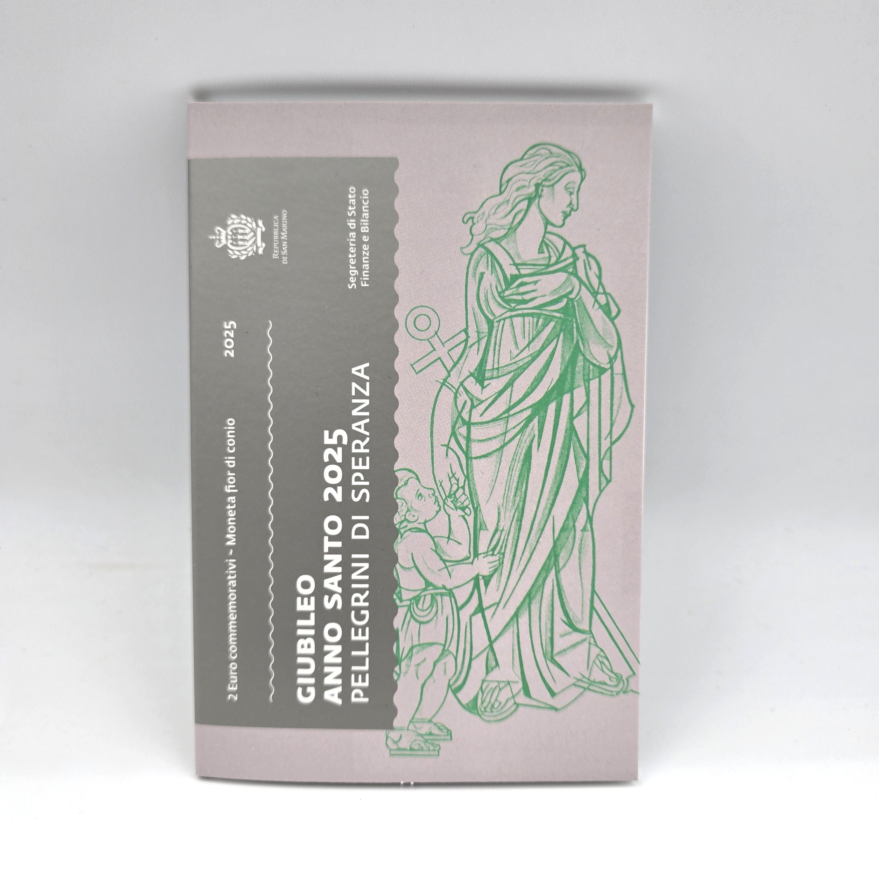 2025 Jubilee Year - €2 San Marino Coincard